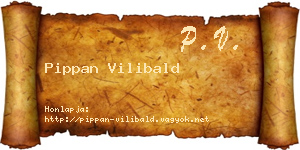 Pippan Vilibald névjegykártya